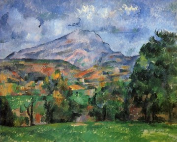 Mont Sainte Victoire 5 Paul Cézanne Pinturas al óleo